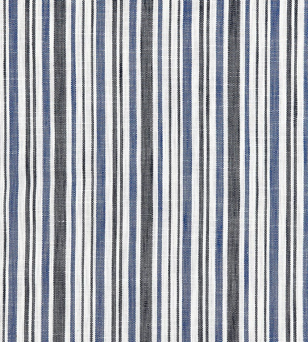 Scalamandre Pembroke Stripe Marine Blue Fabric SC 000427116