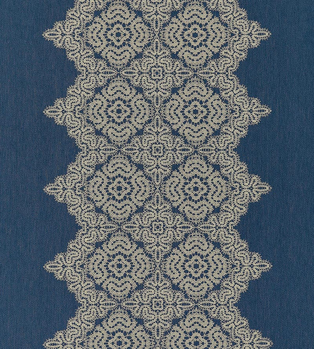 Scalamandre Josephine Indigo Fabric SC 000427168