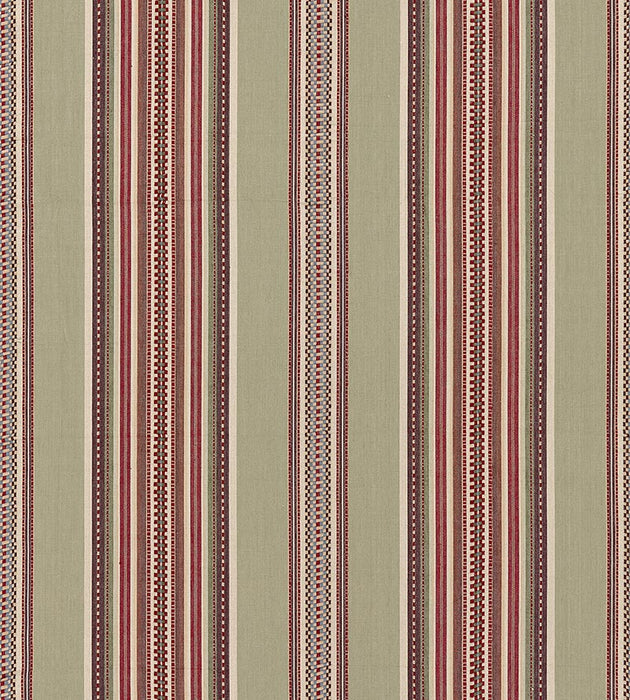 Scalamandre Cyrus Cotton Stripe Sandalwood Fabric SC 000427180