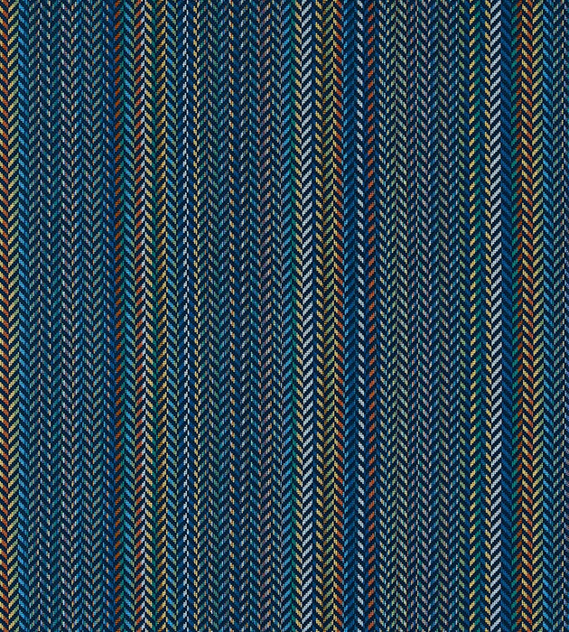 Scalamandre Arrow Stripe Cobalt Fabric SC 000427254