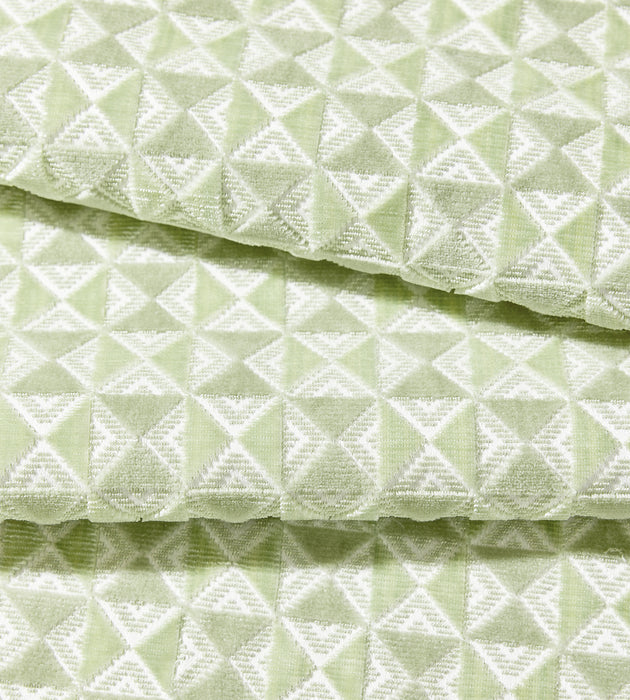 Scalamandre Parlor Velvet Pistachio Fabric SC 000427324