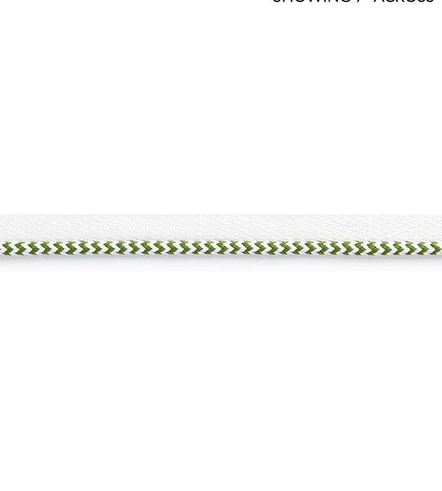 Scalamandre Zig Zag Cord Palm Trim Sample SC 0004C313