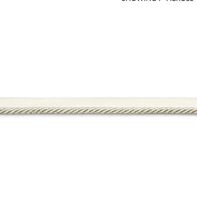 Scalamandre Boulevard Cord Parchment Trim SC 0004C314