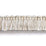 Scalamandre Gardiner Brush Fringe Mineral Trim Sample SC 0004FC1494