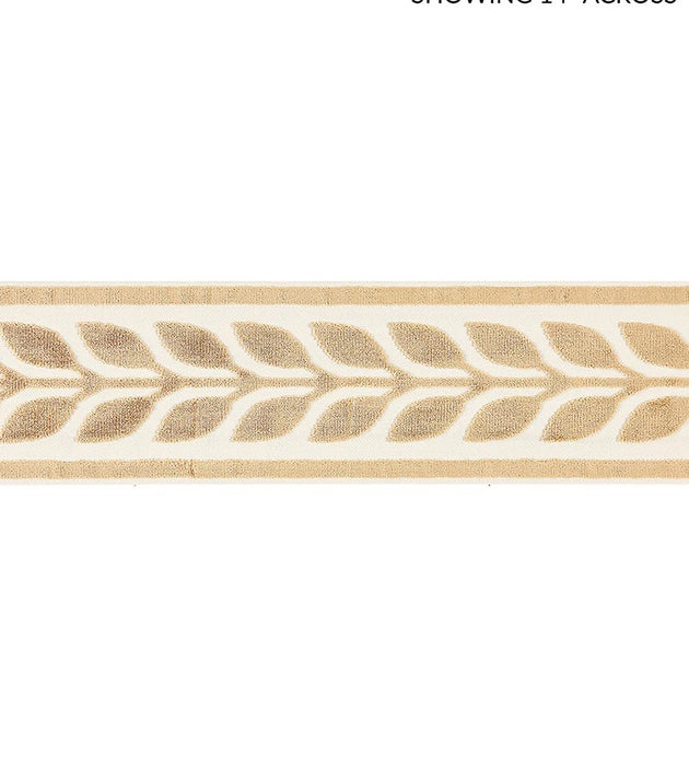 Scalamandre Vigne Velvet Tape Camel Trim SC 0004T3278