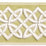 Scalamandre Celtic Embroidered Tape Lettuce Trim Sample SC 0004T3282