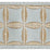 Scalamandre Fiori Embroidered Tape Aquamarine Trim Sample SC 0004T3288