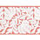 Scalamandre Coventry Embroidered Tape Coral Trim Sample SC 0004T3296