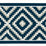 Scalamandre Medina Embroidered Tape Indigo Trim SC 0004T3306