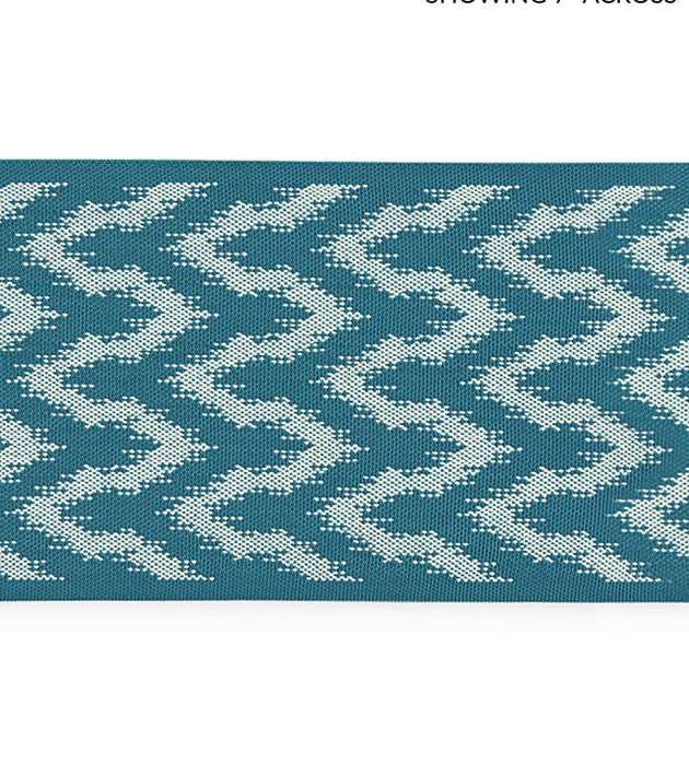 Scalamandre Seychelles Tape Turquoise Trim SC 0004T3309