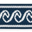 Scalamandre Wave Tape Indigo Trim SC 0004T3313