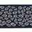 Scalamandre Catwalk Embroidered Tape Midnight Trimming Sample SC 0004T3334