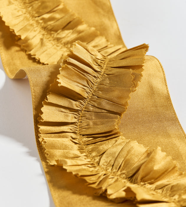 Scalamandre Ruffle Tape Golden Trim SC 0004T3341