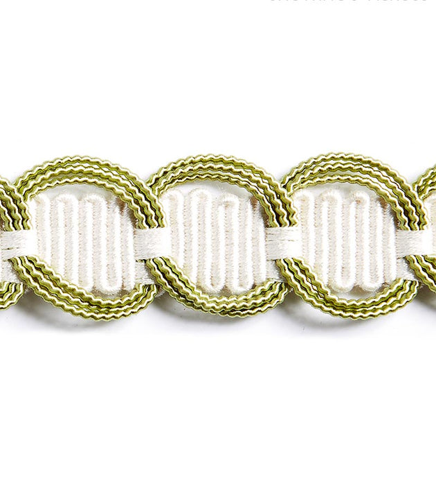 Scalamandre Crescent Braid Pear Trim Sample SC 0004V1248