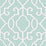 Scalamandre Ming Fretwork WP Aquamarine Wallpaper Sample SC 0004WP88356