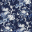 Scalamandre Ascot Floral Print Indigo Wallpaper Sample SC 0004WP88372