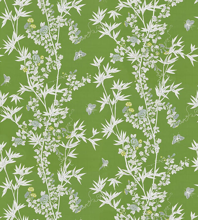 Scalamandre Jardin De Chine Jade Wallpaper SC 0004WP88375