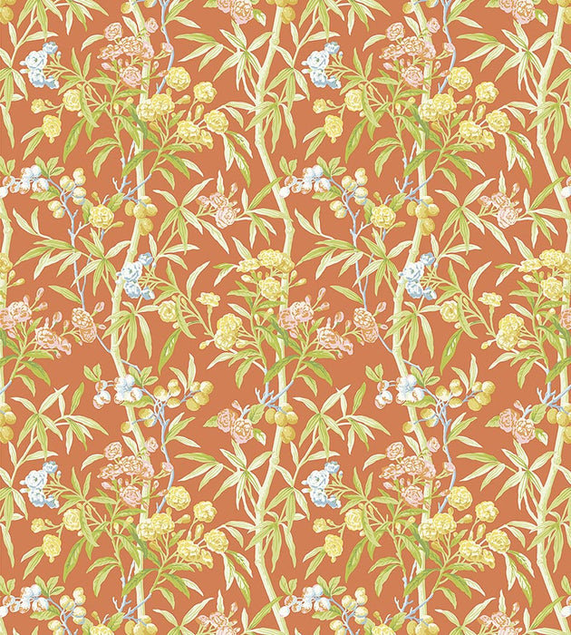 Scalamandre Lanai Guava Wallpaper Sample SC 0004WP88431