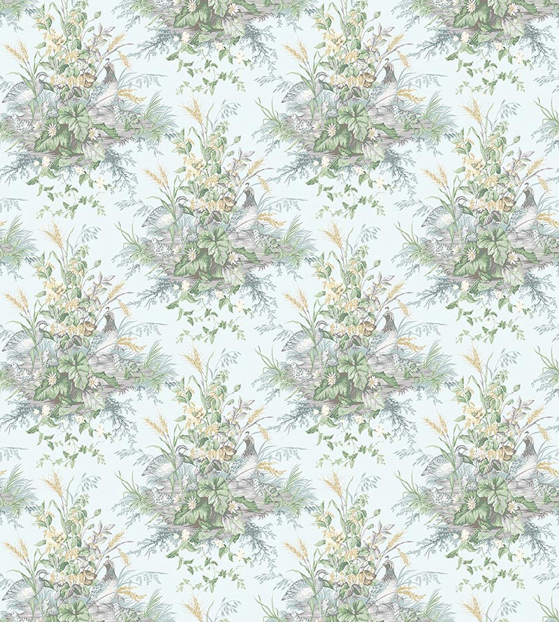 Scalamandre Edwin'S Covey Woodlawn Wallpaper Sample SC 0004WP88434