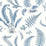 Scalamandre Elsie De Wolfe Ultramarine Wallpaper Sample SC 0004WP88592D