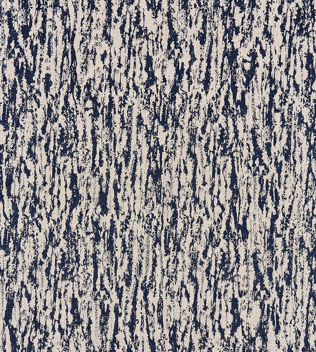 Scalamandre Sequoia Linen Print Indigo Fabric SC 000516599