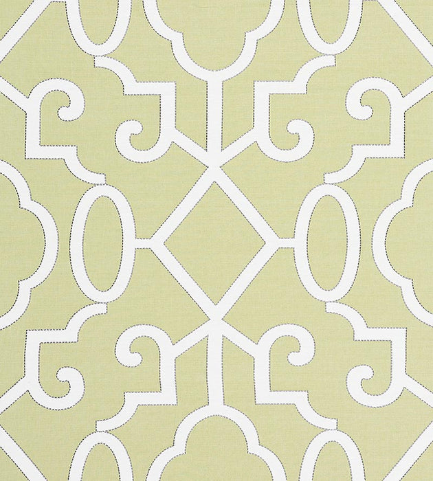 Scalamandre Ming Fretwork Pear Fabric SC 000527012