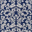 Scalamandre Chiara Embroidery Indigo Fabric SC 000527029