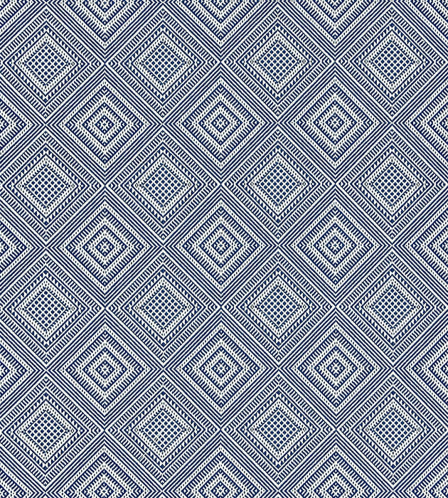 Scalamandre Antigua Weave Indigo Fabric SC 000527197