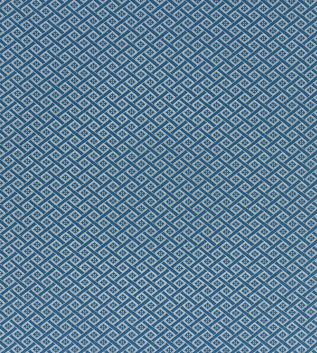 Scalamandre Diamante Matelasse Bluebell Fabric SC 000527223