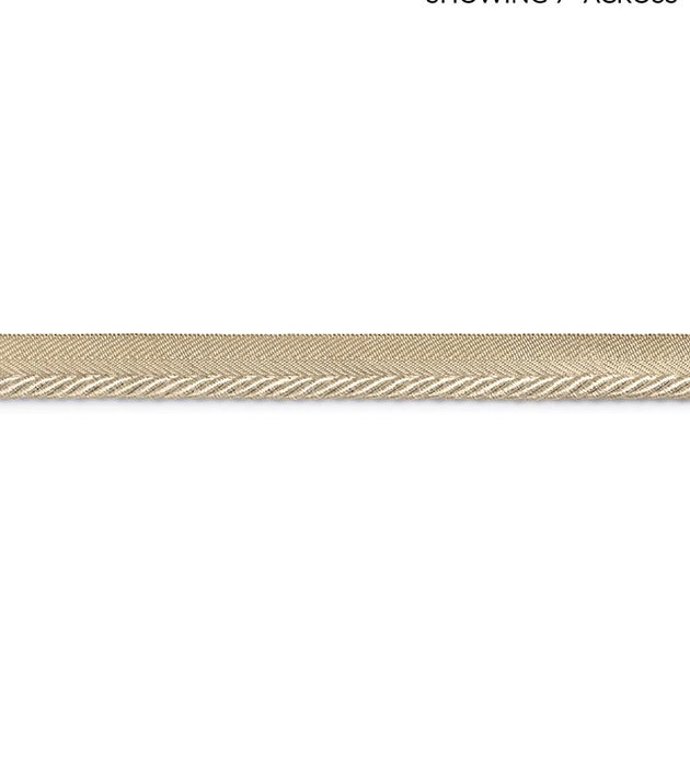 Scalamandre Boulevard Cord Linen Trim Sample SC 0005C314