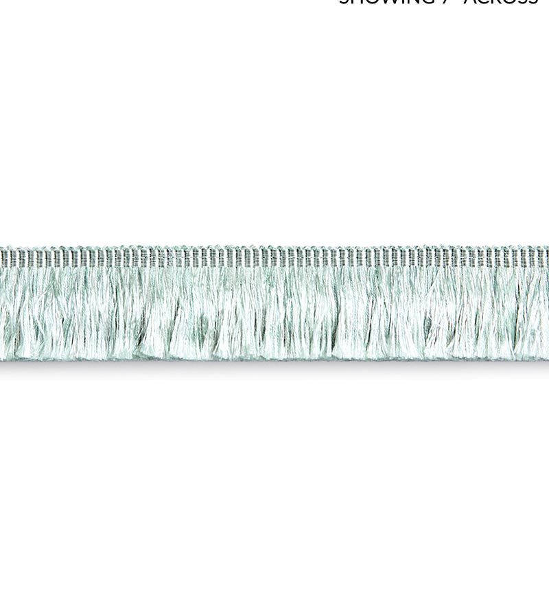 Scalamandre Gripsholm Brush Fringe Seaspray Trim Sample SC 0005FC1497