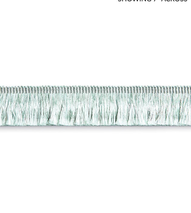 Scalamandre Gripsholm Brush Fringe Seaspray Trim Sample SC 0005FC1497