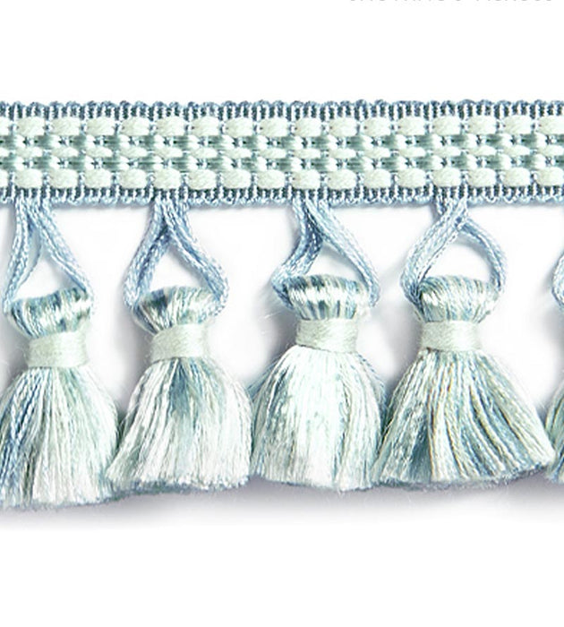 Scalamandre Plaza Tassel Fringe Seaspray Trim SC 0005FT1505