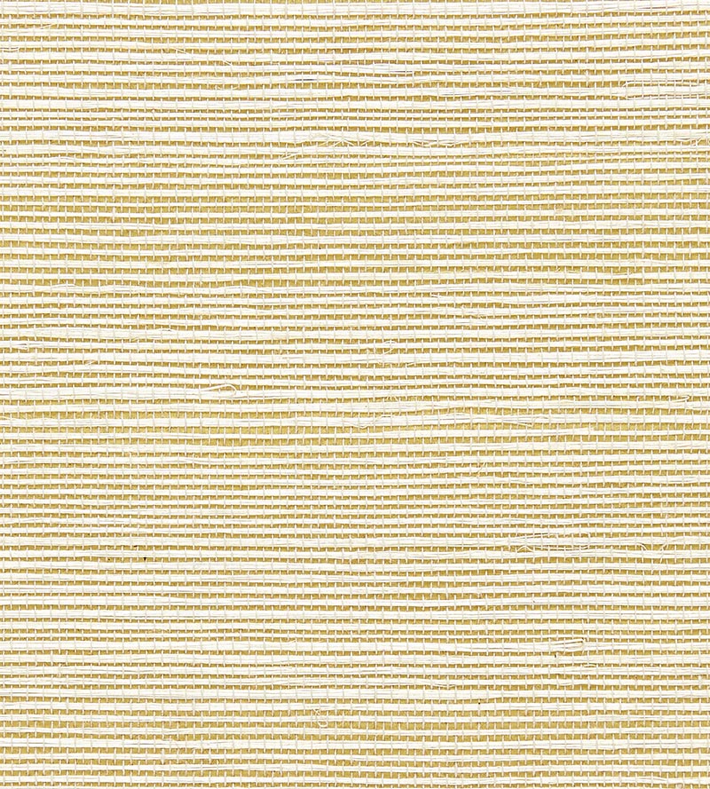 Scalamandre Sisal Metallic Gold Pearl Wallpaper SC 0005G1194