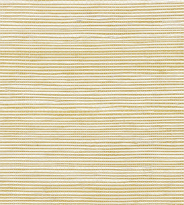 Scalamandre Sisal Metallic Gold Pearl Wallpaper Sample SC 0005G1194