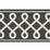 Scalamandre Soutache Embroidered Tape Charcoal Trim Sample SC 0005T3281