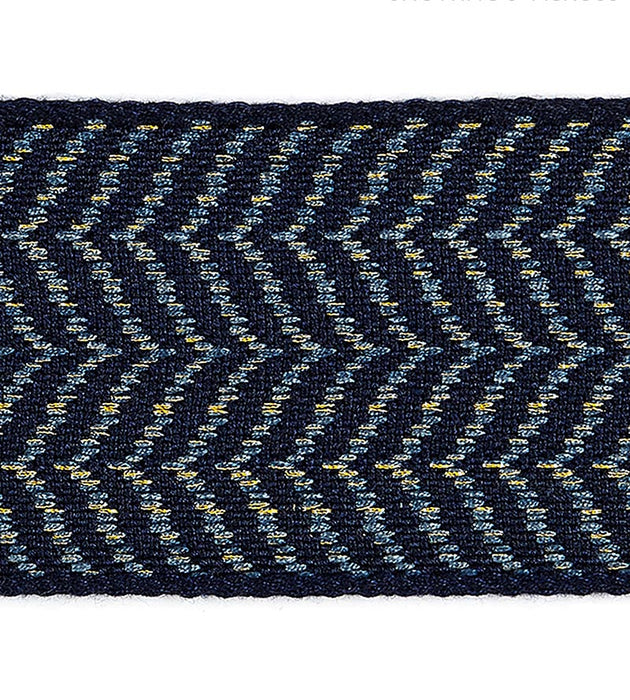 Scalamandre Artemis Tape Indigo Trim SC 0005T3294