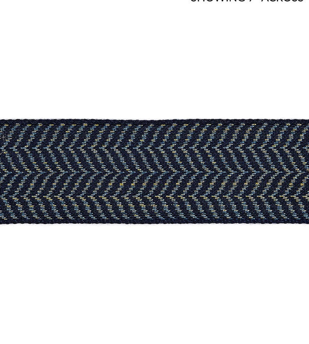 Scalamandre Artemis Tape Indigo Trim SC 0005T3294