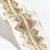 Scalamandre Flamme Embroidered Tape Pink And Green Trim SC 0005T3335