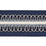 Scalamandre Colette Braided Tape Navy Trim SC 0005V1242