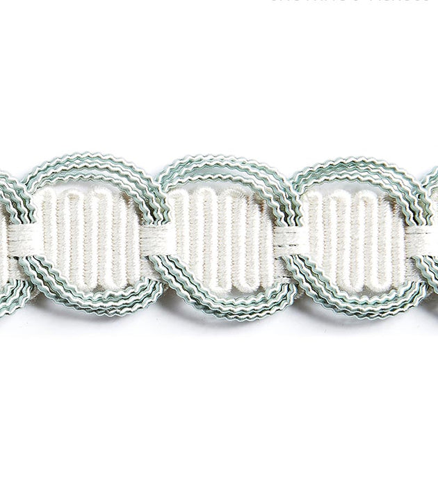 Scalamandre Crescent Braid Spa Trim Sample SC 0005V1248