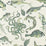 Scalamandre Mikonos Green & Eggshell Wallpaper Sample SC 0005WP81545