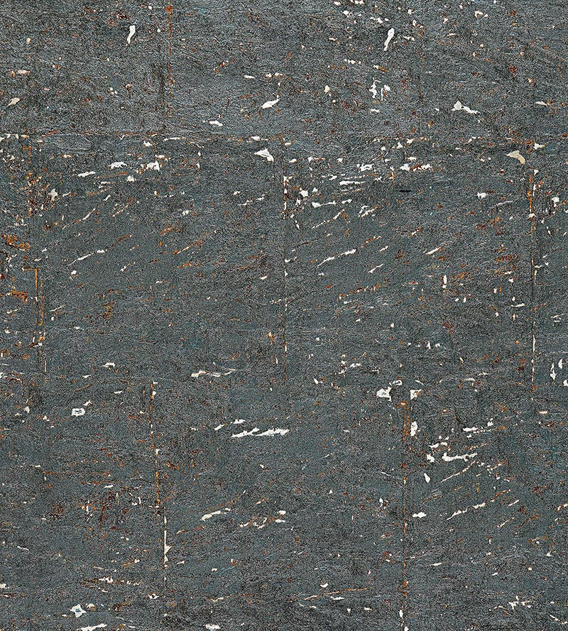 Scalamandre Metal Cork Bluestone Wallpaper SC 0005WP88336