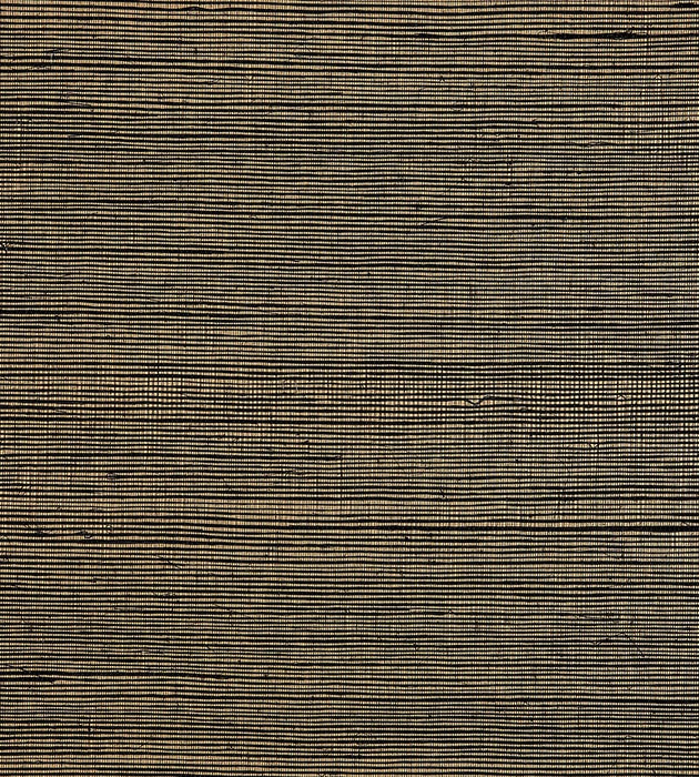 Scalamandre Metal Sisal Blackened Gold Wallpaper Sample SC 0005WP88338