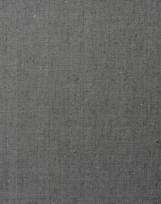 Scalamandre Upton Linen Wallcovering Charcoal Wallpaper Sample SC 0005WP88532