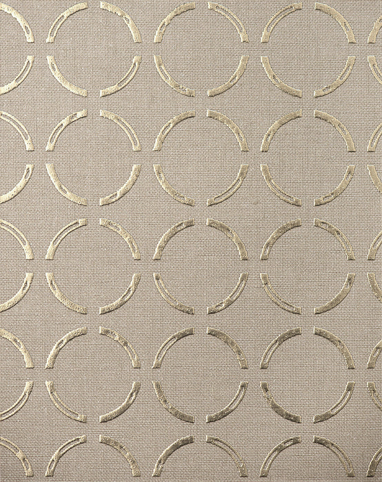 Scalamandre Caster Printed Wallcovering Golden Sand Wallpaper Sample SC 0005WP88543