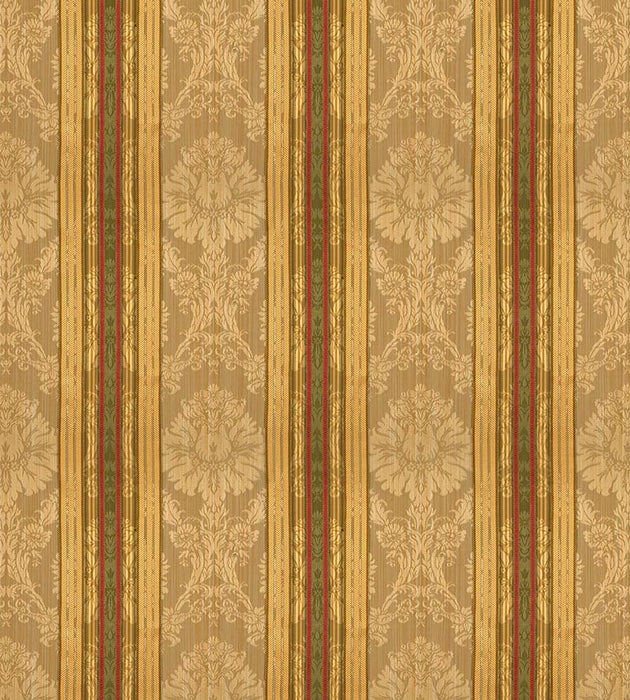 Scalamandre Santa Margarita Multi On Ochre Fabric SC 000626166