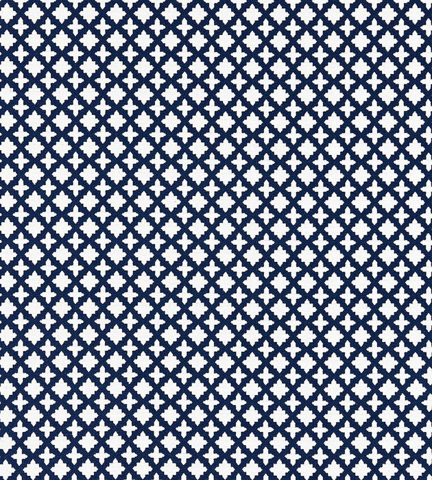 Scalamandre Marrakesh Weave Navy Fabric SC 000627034