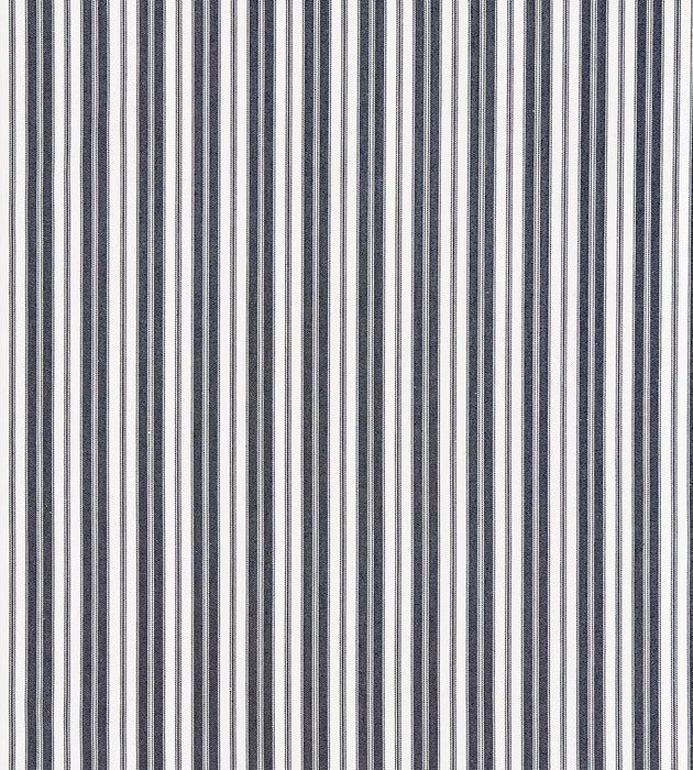 Scalamandre Devon Ticking Stripe Indigo Fabric SC 000627115