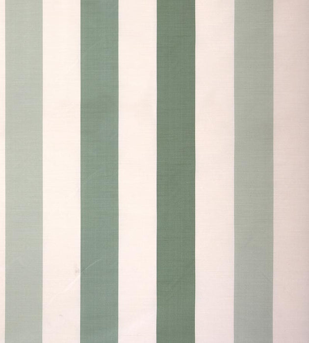 Scalamandre La Valliere Rayure Green & Cream Fabric SC 000630100M